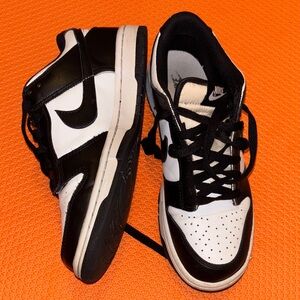 Nike Black and White Athletic Shoes